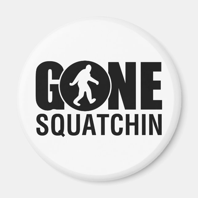 Imán Gone Squatchin (Frente)