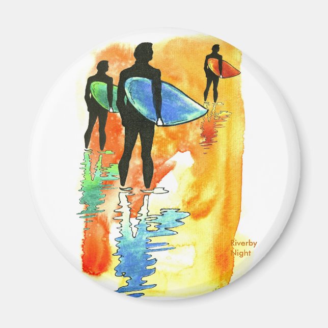 Imán Gone Surfing v.2 (Frente)