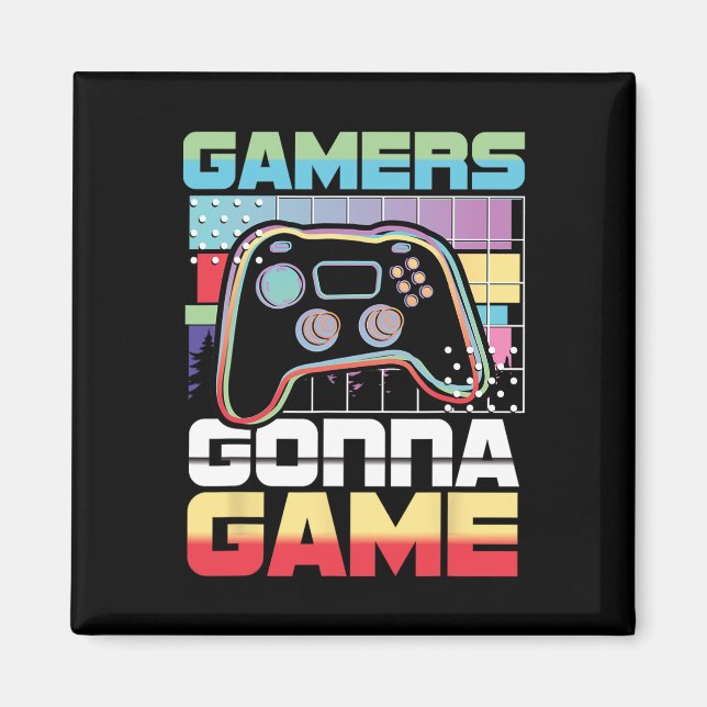 Imán Gonna Game Video Player Gaming Funny (Frente)