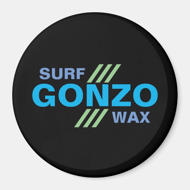 imán GONZO SURF WAX (Frente)