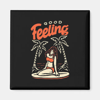 Imán Good Feeling Surfer Girl