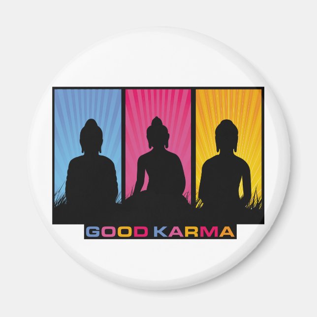 Imán Good Karma Buddhas (Frente)