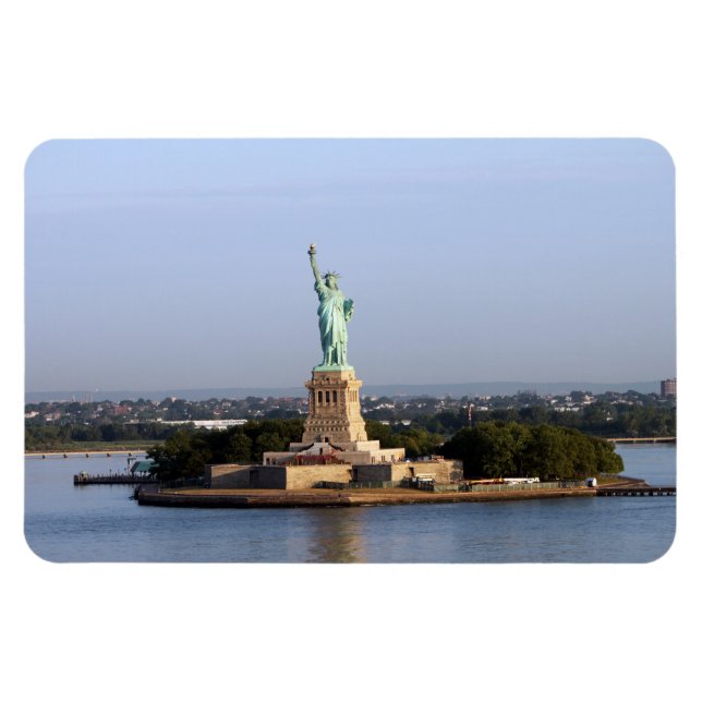Imán Good Morning Lady Liberty Premium Flexi Magnet (Horizontal)