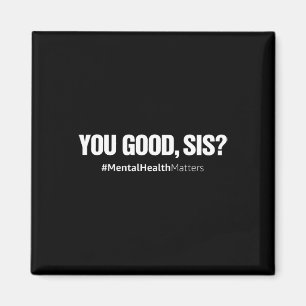 Imán Good Sis Mental Health Human Braille Counselor The