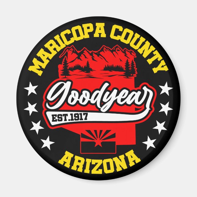 Imán Goodyear, Arizona (Frente)