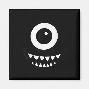 Imán Goofy Scary Monstruo de un ojo cara Halloween Eyeb