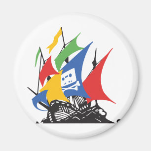 Imán Google Magnet pirata