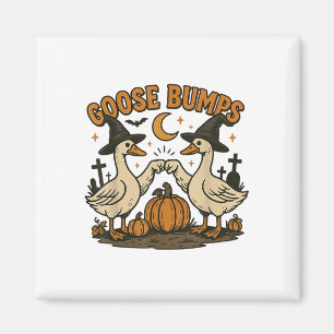 Imán Goose Bump Goosebump Funny Geese Fist Bump Hallo