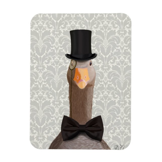 Imán Goose Distinguido (Vertical)