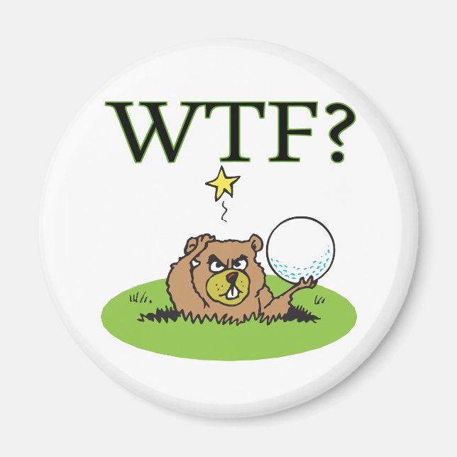 Imán Gopher enojado (Frente)