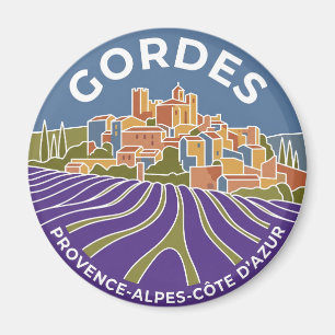 Imán Gordes, Valle de Luberon, Provenza-Alpes-Costa Azu
