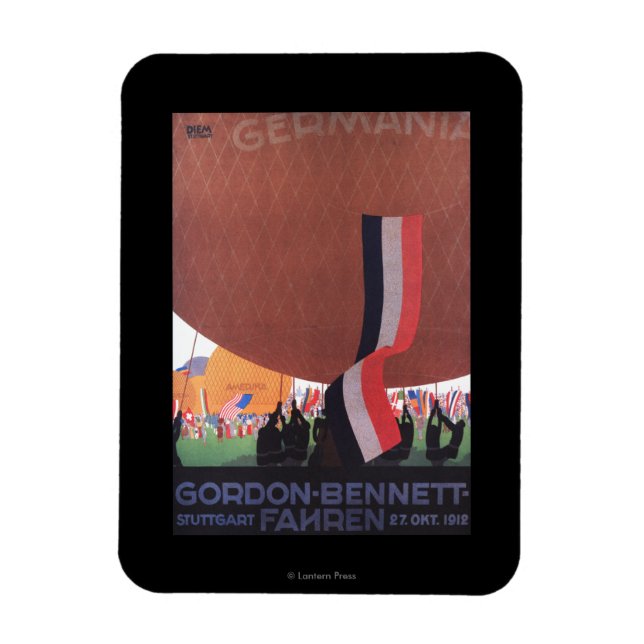 Imán Gordon Bennett Carrera de globos aerostáticos (Vertical)