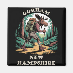 Imán Gorham New Hampshire Nh Mountains Senderismo Moo