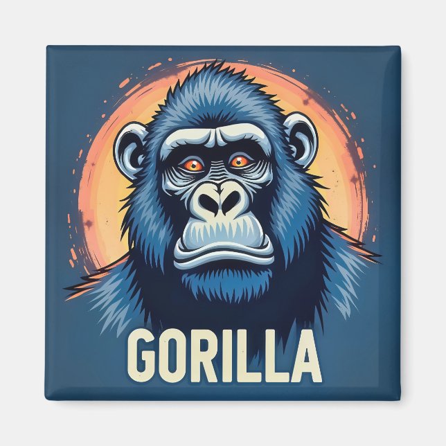 Imán Gorila Majestuoso (Frente)