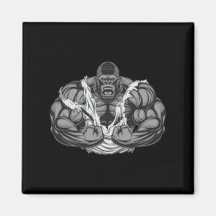 Imán Gorila Músculo Gorila Fitness Gimnasio Para El Cue