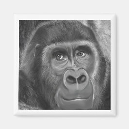 Imán Gorilla sucking fingers Magnet2指しゃぶりのゴリラマグネット