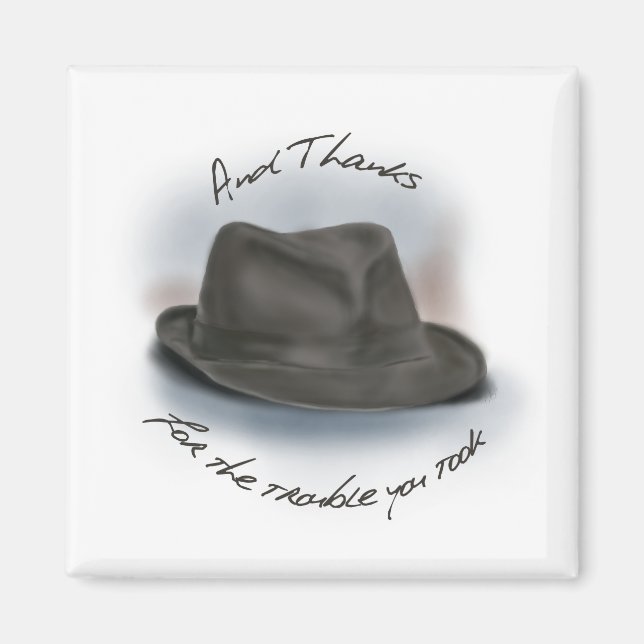 Imán Gorra de Leonard 1 (Frente)