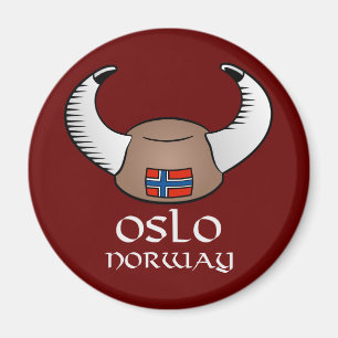 Imán Gorra de Oslo Noruega Viking