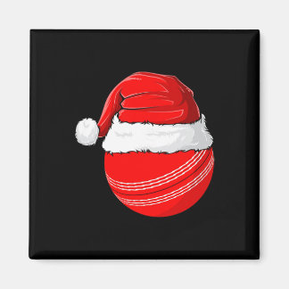 Imán Gorra de Santa Navidad Cricket 