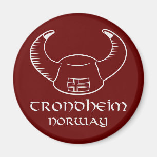 Imán Gorra de Strondheim Noruega Viking