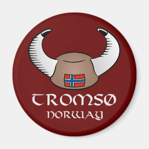 Imán Gorra de Tromso Noruega Viking