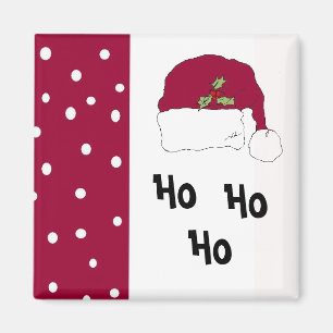 Imán Gorro de Santa Rojo