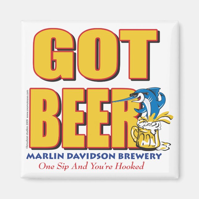 Imán GOT-BEER-Crazy (Frente)