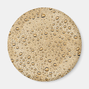 Imán Gotas de agua de oro