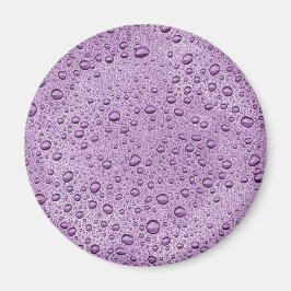 Imán Gotas de agua morada