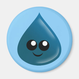 Imán Gotas de lluvia, gotas de lágrimas, gotas de agua,