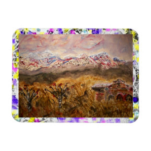 Imán goteo de nieve de santa fe