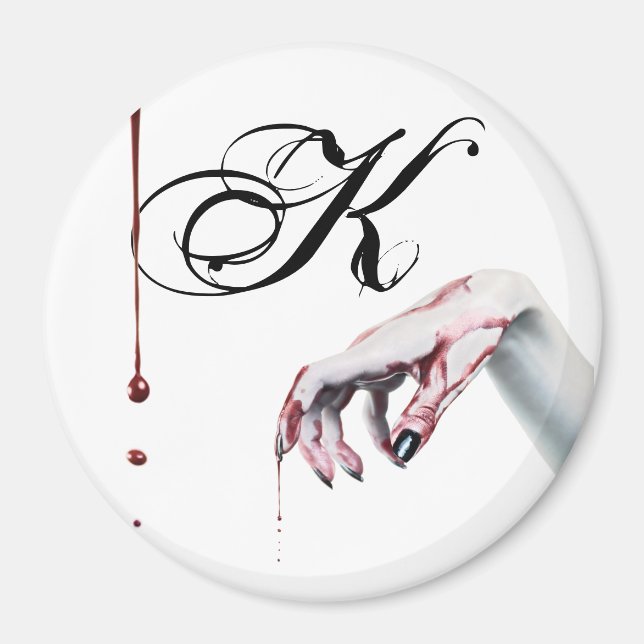 Imán Gótico de vampiros con gotero zombie de Magnet per (Frente)