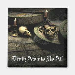 Imán gótico del arte del ámbito de las muertes