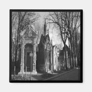 Imán gótico del mausoleo del cementerio