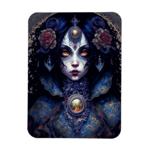 Imán Gótico Lady Gothic Fantasy Art