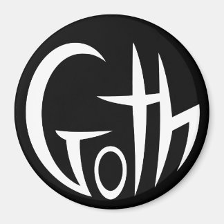 Imán Gótico (Letras apuntadas)