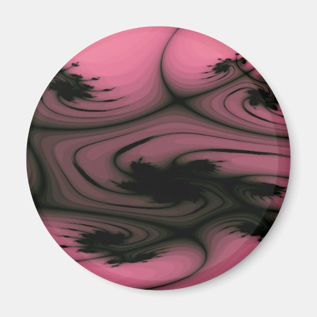 Imán Gótico Swirls Magnet (Frente)
