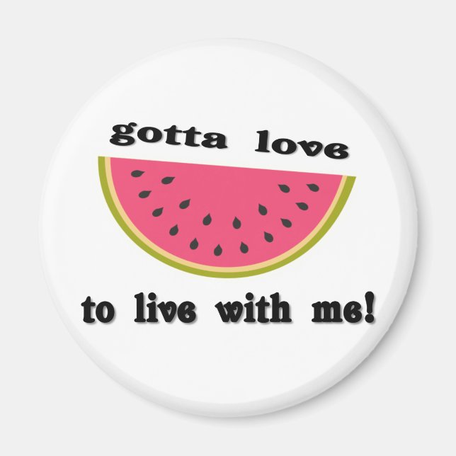 Imán gottaloveWatermelon (Frente)