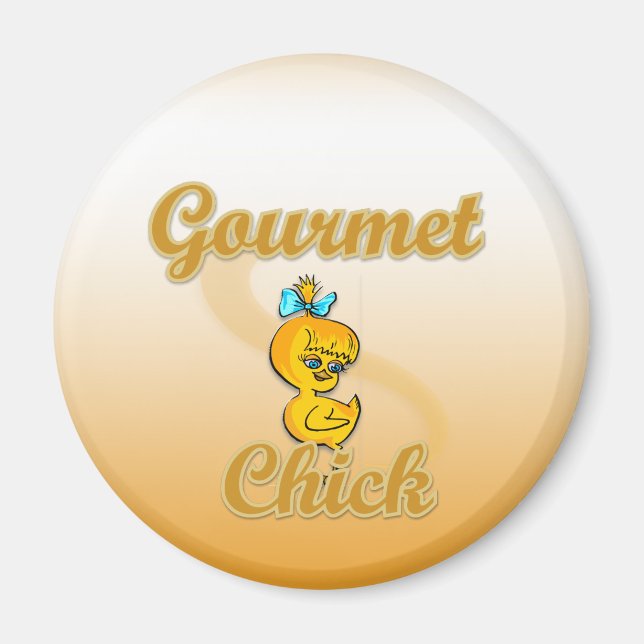 Imán Gourmet Chick (Frente)
