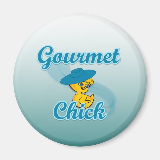 Imán Gourmet Chick #3 (Frente)