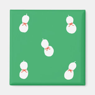 Imán Gourto de frasco con patrón de cinta