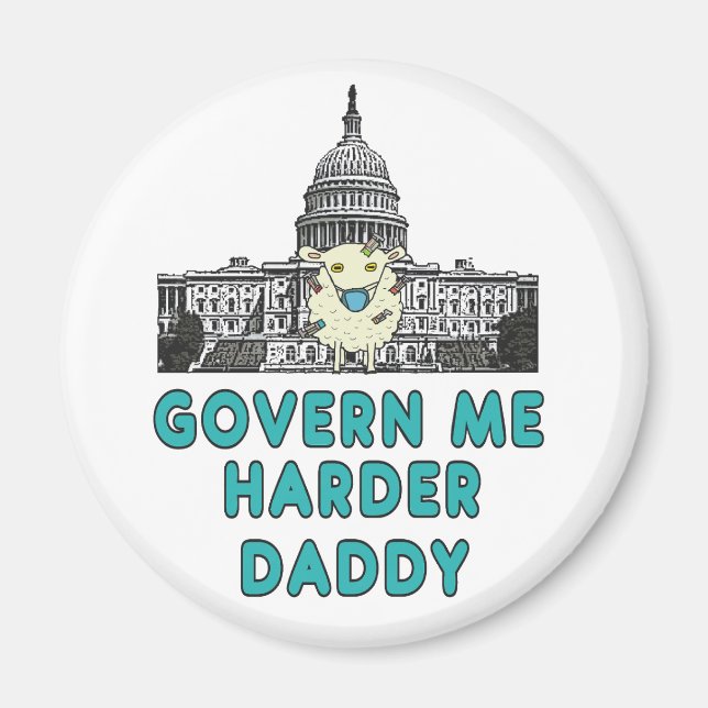 Imán Goverme Harder Daddy (Frente)