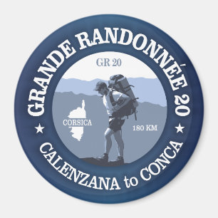Imán GR20 Córcega (BG)