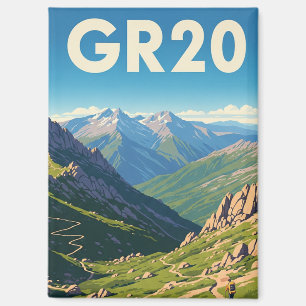 Imán GR20 France Corsica Travel