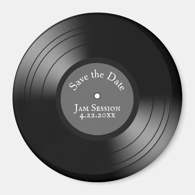 Imán Grabar álbum Guardar la fecha (Frente)