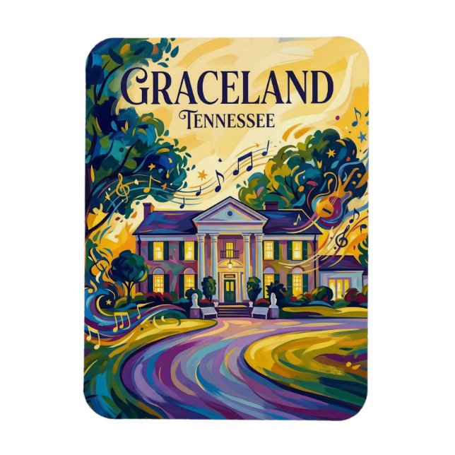 Imán Graceland Tennessee (Vertical)