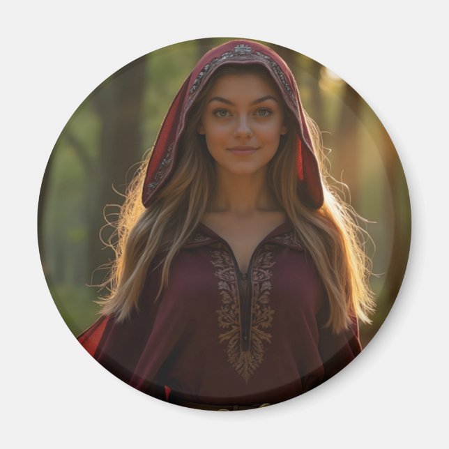 Imán Gracia del Crepúsculo: Helena Chevalier en el bosq (Frente)