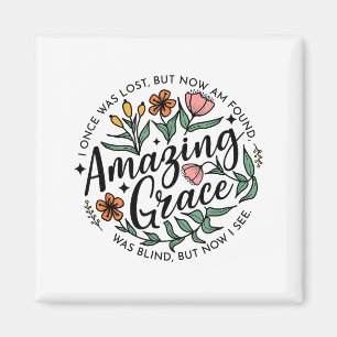 Imán Gracia Increíble Flor Silvestre Cristiana Jesús Fe