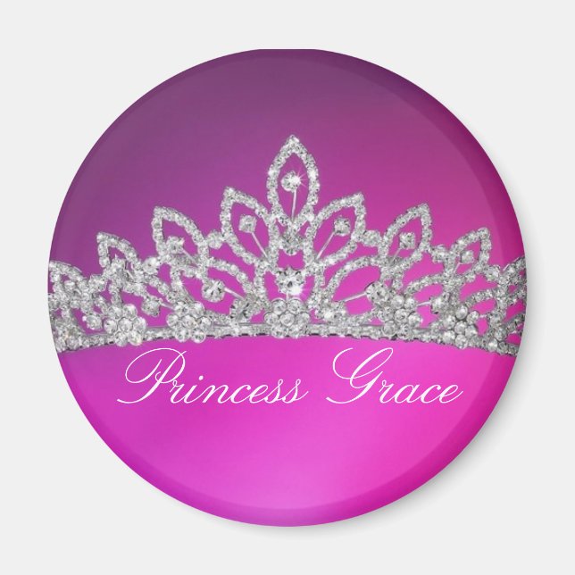 Imán Gracia Princesa - Personalizada (Frente)
