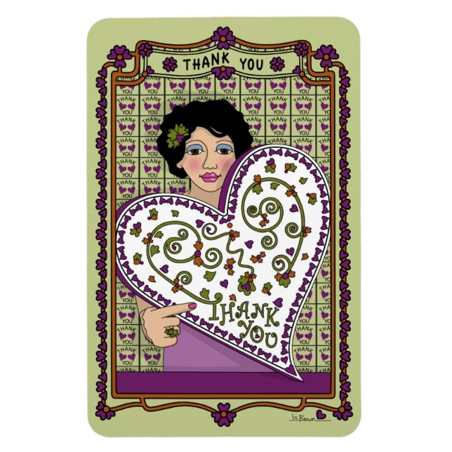 Imán Gracias_A_4x6 Refrigerador (Vertical)